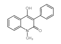 4-HYDROXY-1-METHYL-3-PHENYL-1,2-DIHYDROQUINOLIN-2-ONE Structure