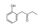 2-(ethylsulfinylmethyl)phenol Structure