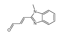 2-Propenal,3-(1-methyl-1H-benzimidazol-2-yl)-,(2E)-(9CI) picture