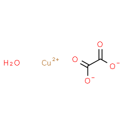 Copper, ethanedioato(2-)-.kappa.O1,.kappa.O2-, hydrate (2:1) picture