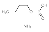 butoxy-hydroxy-oxo-phosphanium结构式