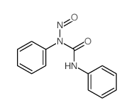 Urea, N,N-diphenyl-N-nitroso-结构式