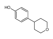 4-(oxan-4-yl)phenol Structure