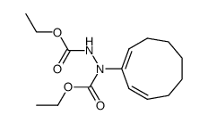 Cyclonona-1,3-dien-2-yl-hydrazodicarbonsaeure-diaethylester Structure