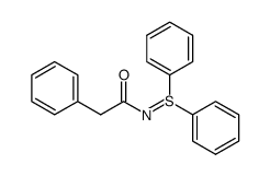 N-Phenylacetyl-S,S-diphenylsulfinilimin结构式