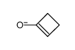 cyclobutanone enolate anion Structure