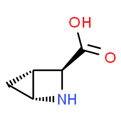 (1R,4S)-2-Azabicyclo[2.1.0]pentane-3α-carboxylic acid Structure