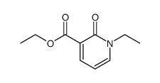 1-ethyl-3-carbethoxy-2(1H)-pyridinone结构式