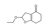 2-ethoxy-3,5,6,7-tetrahydro-2H-1-benzofuran-4-one Structure