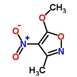 Isoxazole, 5-methoxy-3-methyl-4-nitro- (9CI) picture