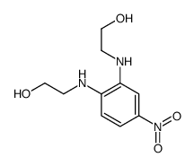 2-[2-(2-hydroxyethylamino)-4-nitroanilino]ethanol结构式