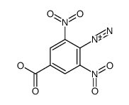 4-carboxy-2,6-dinitrobenzenediazonium结构式