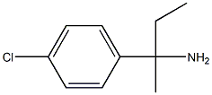 2-(4-chlorophenyl)butan-2-amine structure