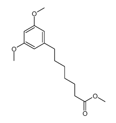 methyl 7-(3,5-dimethoxyphenyl)heptanoate Structure