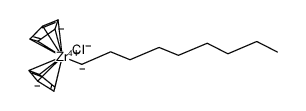 Cp2Zr(Cl)C9H19结构式