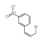 1-(3-bromoprop-1-enyl)-3-nitro-benzene Structure