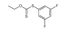 ethyl [(3,5-difluorophenyl)sulfanyl]methanethioate结构式