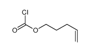 pent-4-enyl carbonochloridate结构式