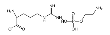 2-ammonioethyl L-arginine phosphate structure