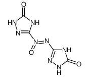 (Z)-1,2-bis(5-oxo-4,5-dihydro-1H-1,2,4-triazol-3-yl)diazene 1-oxide Structure