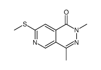 2,4-dimethyl-7-methylsulfanylpyrido[3,4-d]pyridazin-1-one Structure