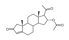 16α-Acetoxy-A-norprogesteron结构式