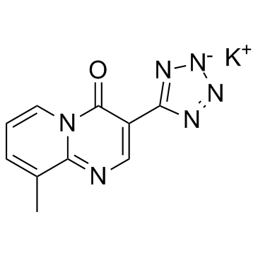 Pemirolast potassium Structure