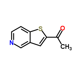 1-(Thieno[3,2-c]pyridin-2-yl)ethanone结构式