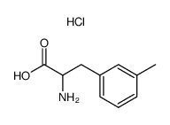 DL-3-甲基苯丙氨酸盐酸盐结构式