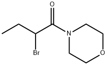 4-(2-Bromobutanoyl)morpholine Structure