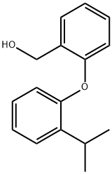 [2-(2-Isopropylphenoxy)phenyl]methanol structure