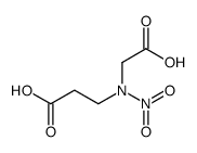 3-[carboxymethyl(nitro)amino]propanoic acid结构式