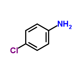 4-Chloroaniline Structure