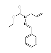 (E)-Ethyl 1-Allyl-2-Benzylidenehydrazinecarboxylate structure