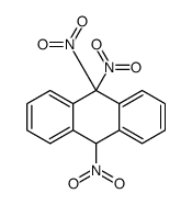 9,10,10-trinitro-9H-anthracene Structure