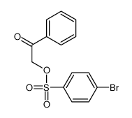 phenacyl 4-bromobenzenesulfonate结构式