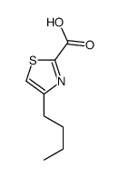 2-Thiazolecarboxylic acid,4-butyl- Structure