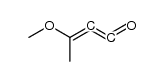 3-methoxybuta-1,2-dien-1-one结构式