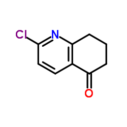 2-Chloro-7,8-dihydro-5(6H)-quinolinone Structure