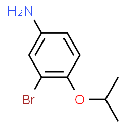 3-Bromo-4-isopropoxyaniline结构式