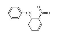 ((1S,2S)-2-nitrocyclohex-3-en-1-yl)(phenyl)selane结构式