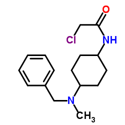 N-{4-[Benzyl(methyl)amino]cyclohexyl}-2-chloroacetamide Structure