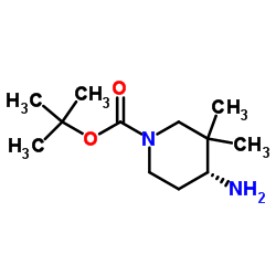 (R)-4-氨基-3,3-二甲基哌啶-1-羧酸叔丁酯图片