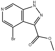 4-溴-1H-吡唑并[3,4-C]吡啶-3-甲酸甲酯图片