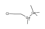 (2-chloroethyl)pentamethyldigermane结构式