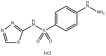 4-Hydrazinyl-N-(1,3,4-thiadiazol-2-yl)benzene-1-sulfonamide dihydrochloride picture