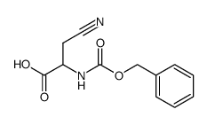 Carbobenzoxy-β-cyan-DL-alanin结构式