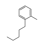 1-methyl-2-pentylbenzene Structure