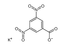 3,5-DINITROBENZOIC ACID, POTASSIUM SALT MIXED structure