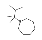 1-(2,3-dimethylbutan-2-yl)borepane Structure